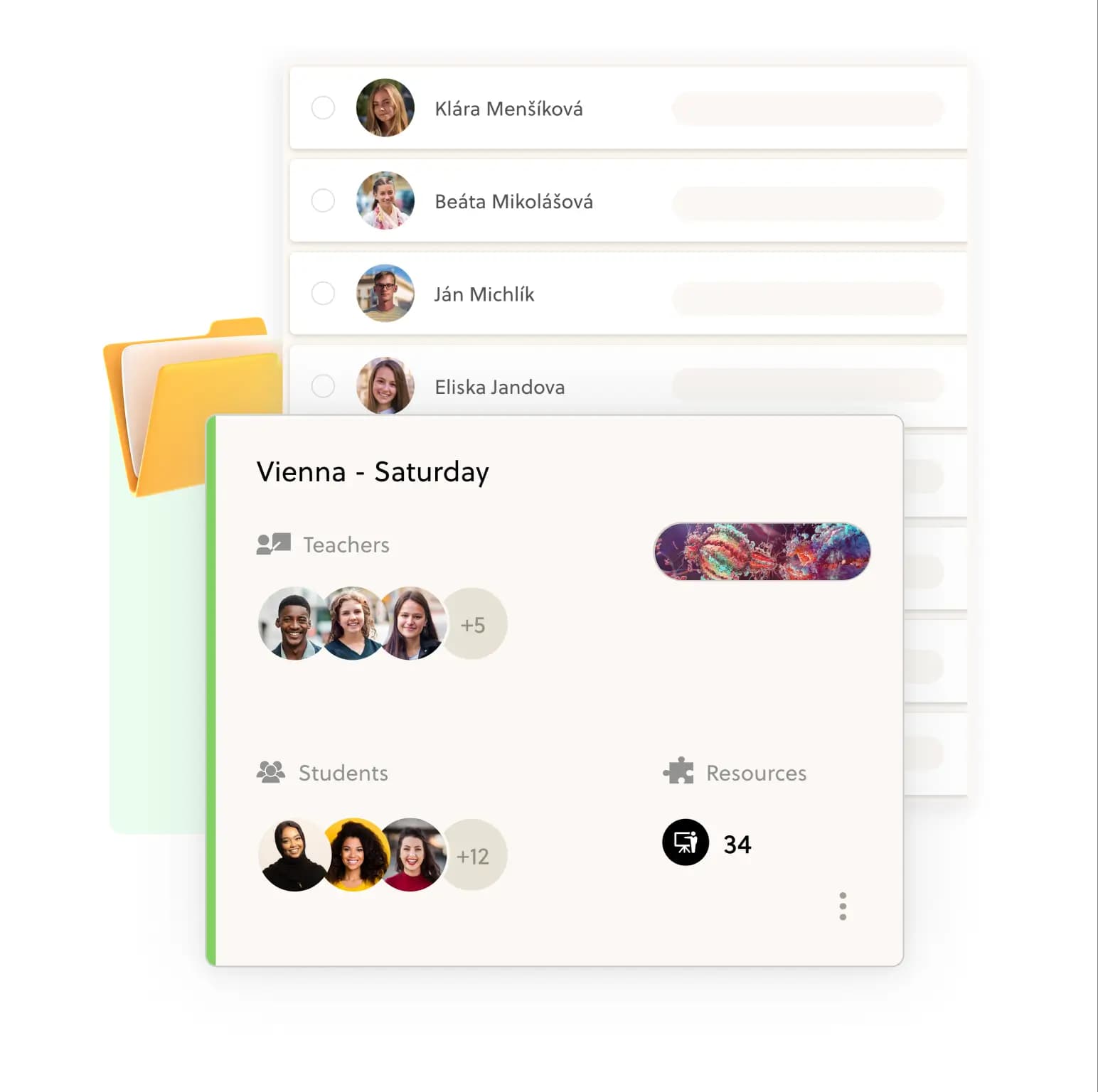 ILEA easily organize students into groups and create custom schedules